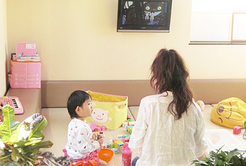 キッズスペース完備